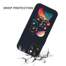 Bornstud Astronauts Galaxy Mobile Cover for iPhone 15 – Explore the Cosmos with Premium Protection - Bornstud