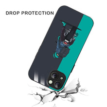 Bornstud Biker with Backpack  Mobile Cover for iPhone 14 Plus – Vibrant Elegance with Premium Protection - Bornstud