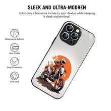Bornstud Biker with Dirt Bike Printed Case - Bornstud