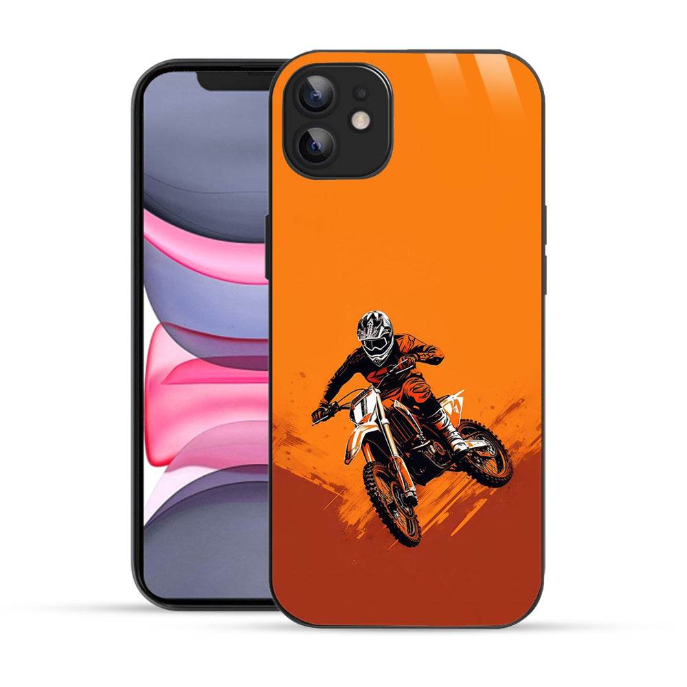 Bornstud Adventure biker  Mobile Cover for iPhone 11 – Vibrant Elegance with Premium Protection - Bornstud