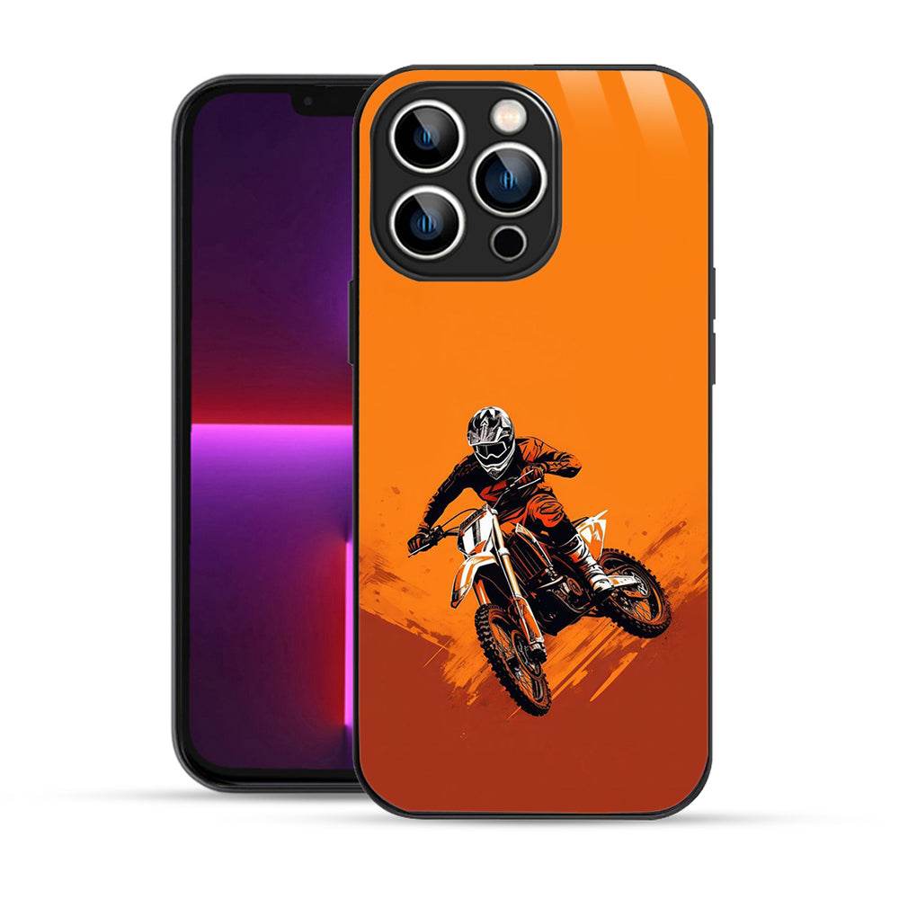 Bornstud Adventure biker  Mobile Cover for iPhone 13 Pro – Vibrant Elegance with Premium Protection - Bornstud