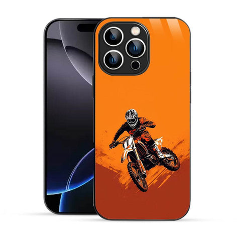 Bornstud Adventure biker  Mobile Cover for iPhone 16 Pro Max– Vibrant Elegance with Premium Protection - Bornstud