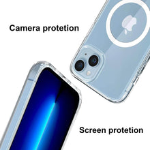 Bornstud: Crystal Clear Magsafe Transparent IPhone 15 Mobile back Cover - Bornstud