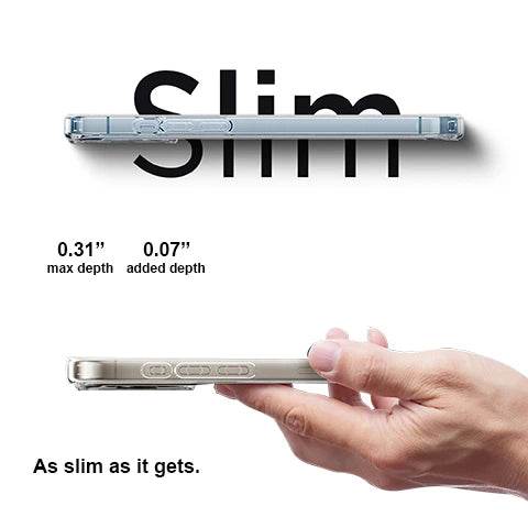 Bornstud: Crystal Clear Magsafe Transparent IPhone 15 Plus Mobile back Cover - Bornstud