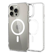 Bornstud: Crystal Clear Magsafe Transparent IPhone 15 Pro Mobile back Cover - Bornstud