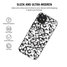 Bornstud Panda Crowd Printed Case for iPhone 11
