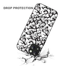 Bornstud Panda Crowd Printed Case for iPhone 15 Plus