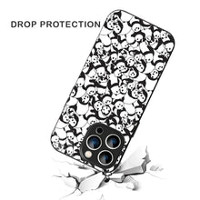 Bornstud Panda Crowd Printed Case for iPhone 15 Pro Max