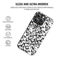 Bornstud Panda Crowd Printed Case for iPhone 15 Pro Max