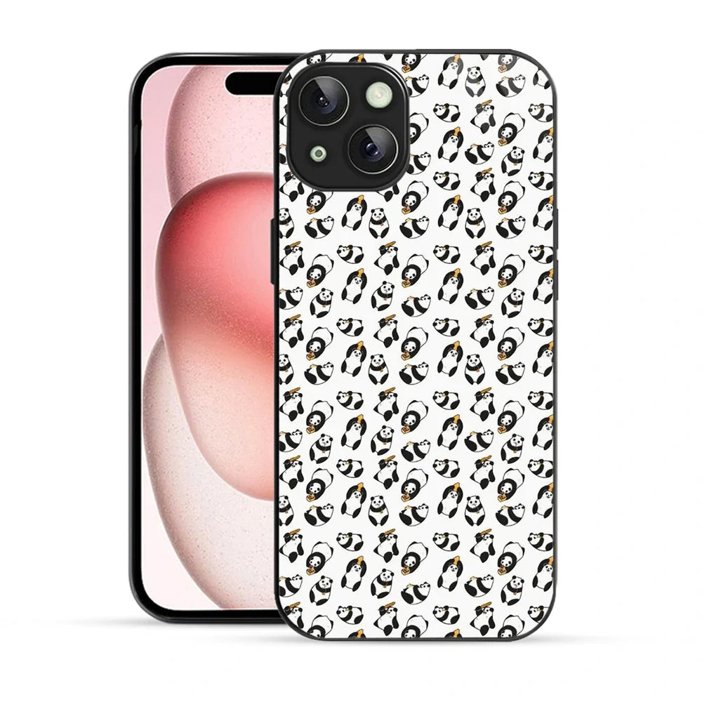 Bornstud Panda Printed Case for iPhone 15 Plus