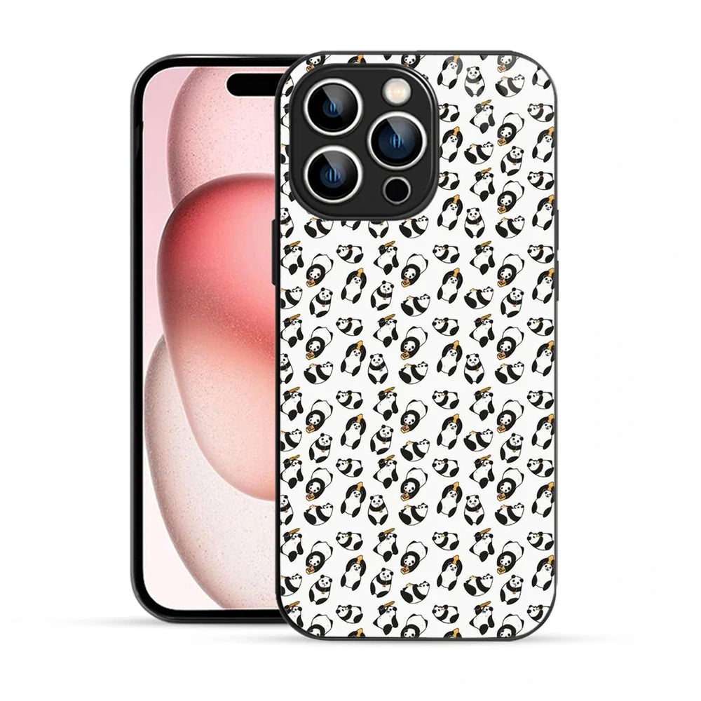 Bornstud Panda Printed Case for iPhone 15 Pro Max
