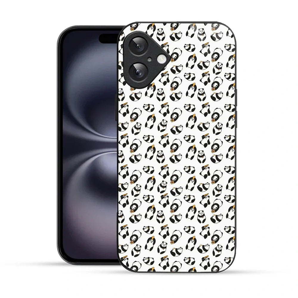 Bornstud Panda Printed Case for iPhone 16