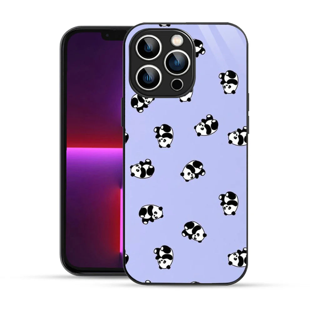 Bornstud Lazy Panda Printed Case for iPhone 13 Pro Max