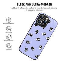 Bornstud Lazy Panda Printed Case for iPhone 13 Pro Max
