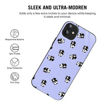 Bornstud Lazy Panda Printed Case for iPhone 11