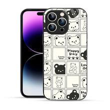 Bornstud Bear Grid Printed Case