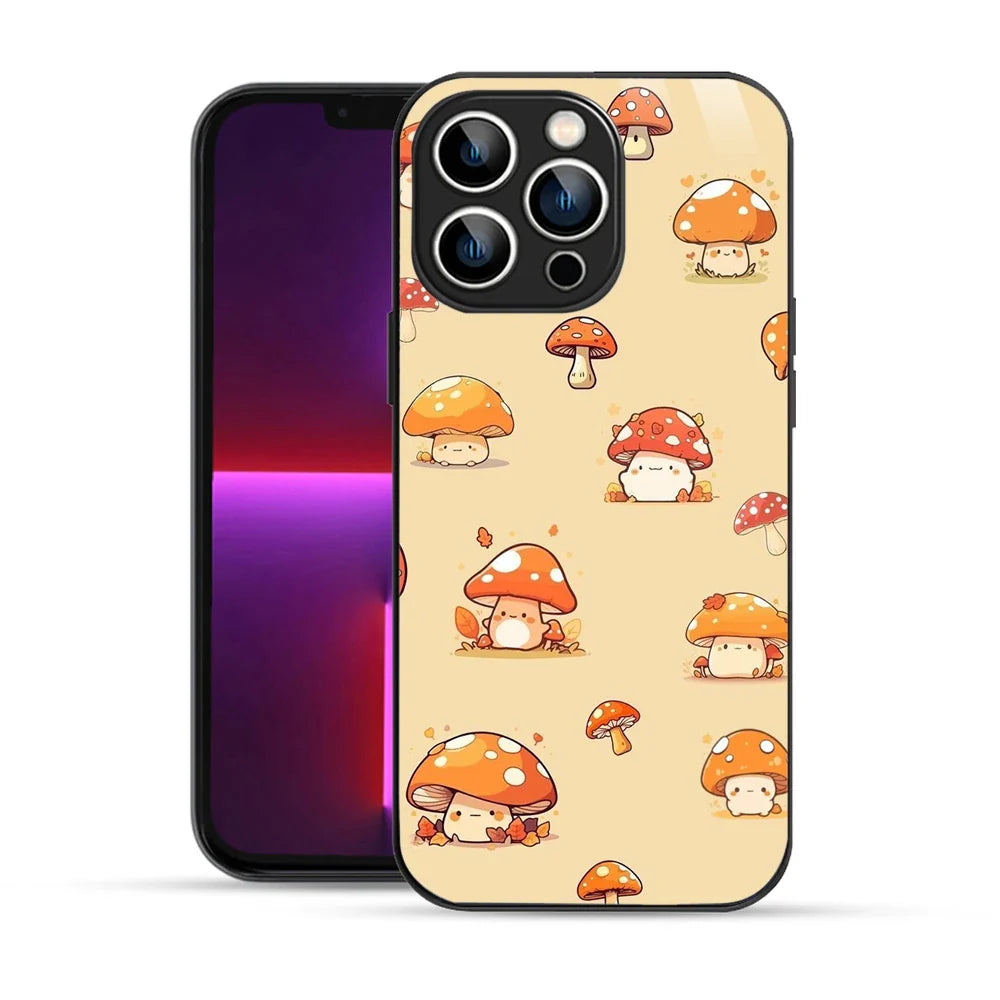 Bornstud Cute Mushroom Printed Case for iPhone 13 Pro Max