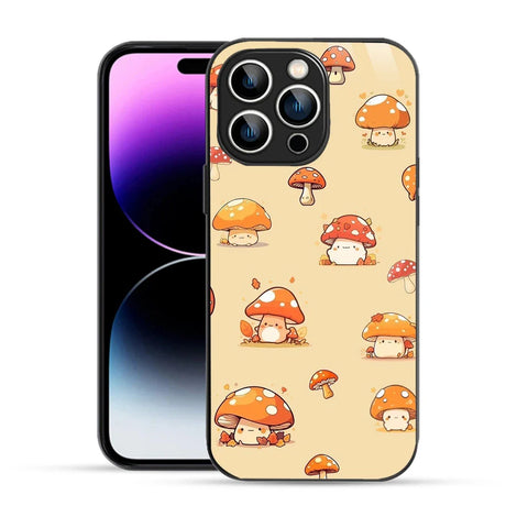 Bornstud Cute Mushroom Printed Case for iPhone 14 Pro