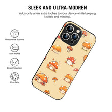 Bornstud Cute Mushroom Printed Case for iPhone 14 Pro