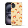 Bornstud Cute Mushroom Printed Case for iPhone 16