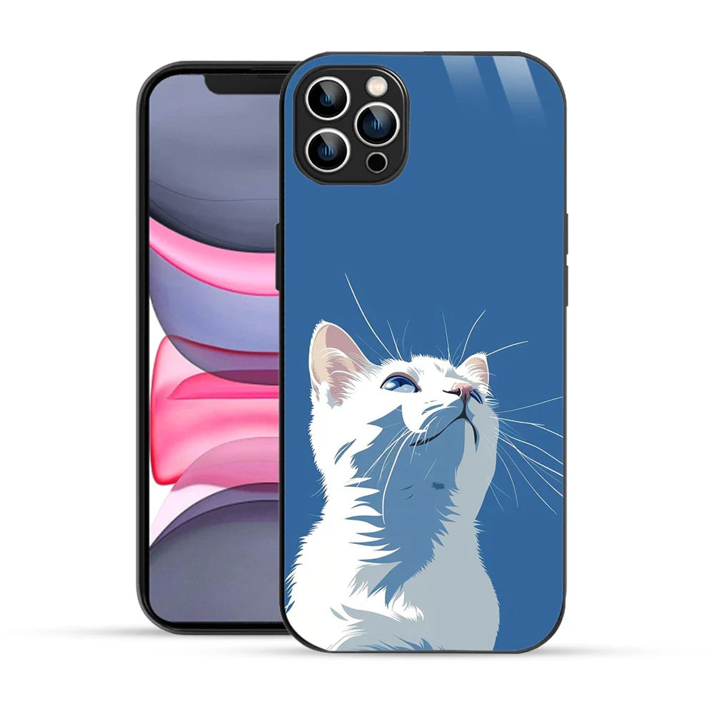 Bornstud Sky Cat Printed Case for iPhone 12 Pro