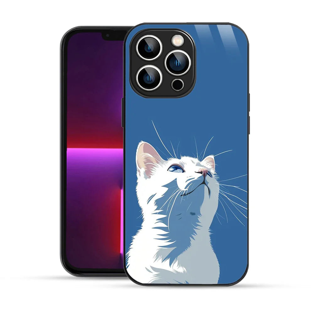 Bornstud Sky Cat Printed Case for iPhone 13 Pro