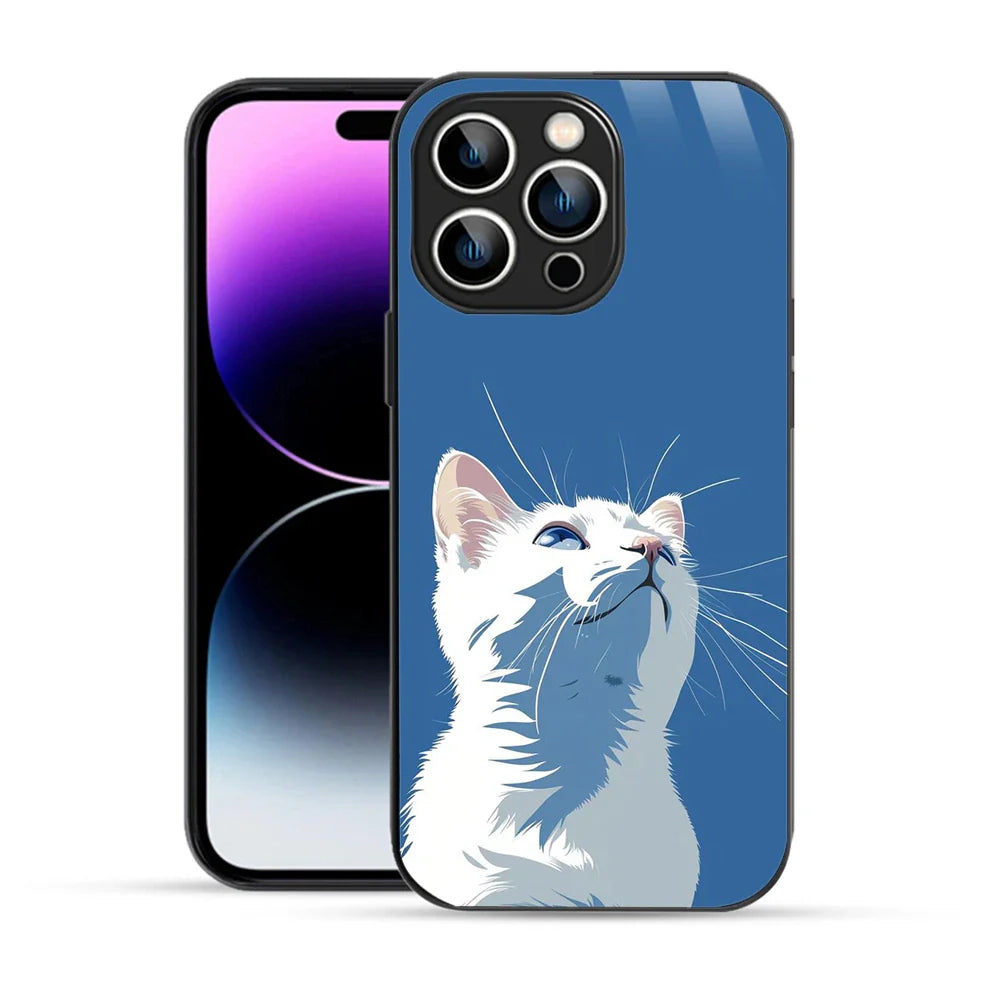 Bornstud Sky Cat Printed Case for iPhone 14 Pro Max