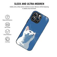 Bornstud Sky Cat Printed Case for iPhone 14 Pro Max
