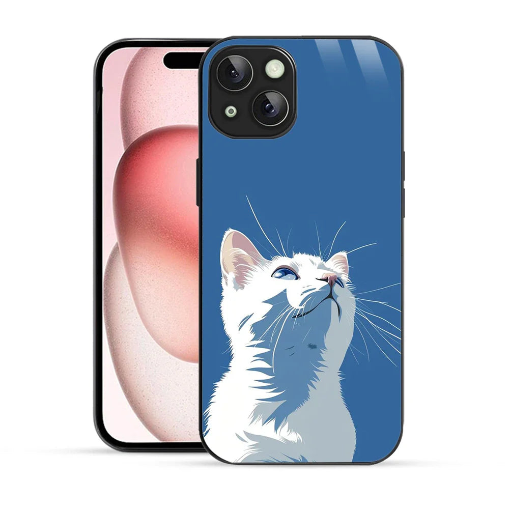 Bornstud Sky Cat Printed Case for iPhone 15