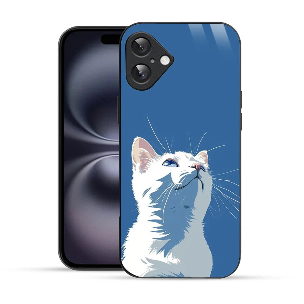 Bornstud Sky Cat Printed Case for iPhone 16 Plus