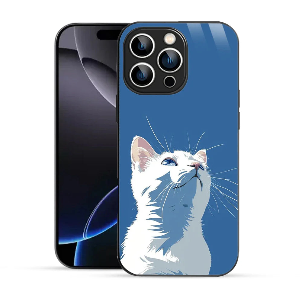 Bornstud Sky Cat Printed Case for iPhone 16 Pro Max