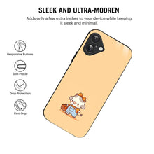 Bornstud Fruit Cow Printed Case for iPhone 16