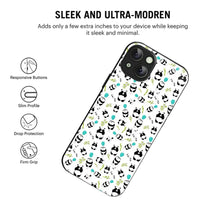Bornstud Panda Party Printed Case for iPhone 13