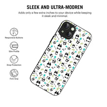 Bornstud Panda Party Printed Case for iPhone 15 Plus
