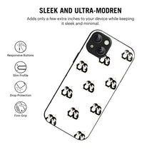 Bornstud Penguin Love Printed Case for iPhone 15