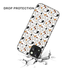 Bornstud Playful Cats Printed Case for iPhone 15