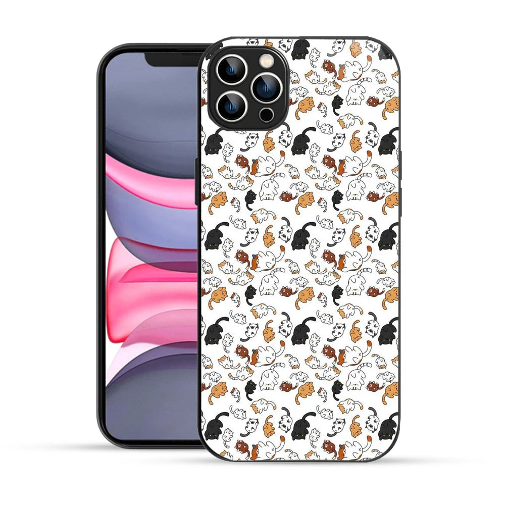 Bornstud Playful Cats Printed Case for iPhone 11 Pro
