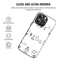 Bornstud Hanging Panda Printed Case for iPhone 13 Pro Max