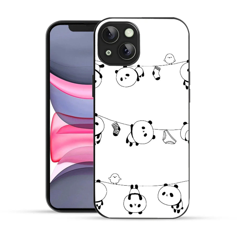 Bornstud Hanging Panda Printed Case for iPhone 14 Plus