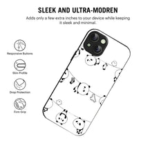 Bornstud Hanging Panda Printed Case for iPhone 14 Plus