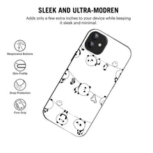 Bornstud Hanging Panda Printed Case for iPhone 11