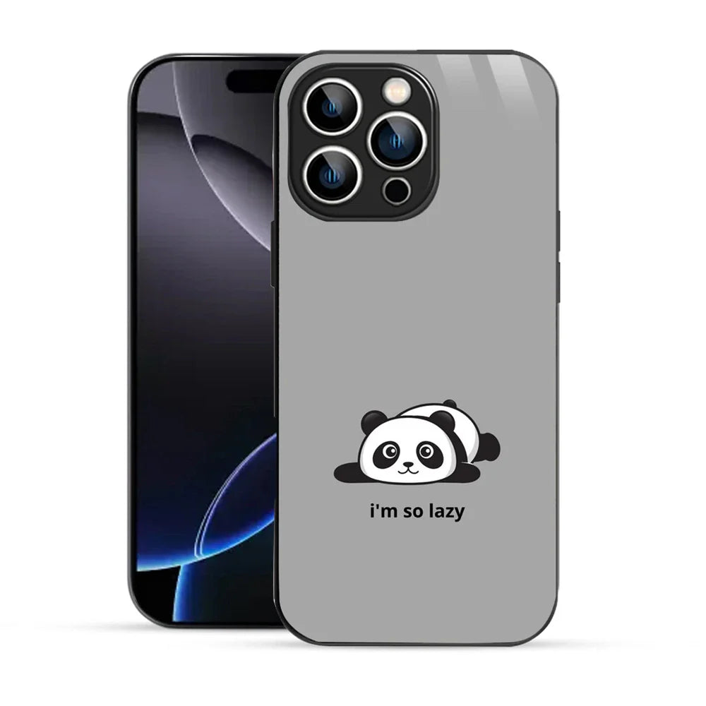 Bornstud Lazy Panda Printed Case