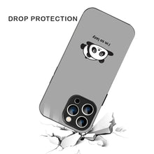 Bornstud Lazy Panda Printed Case for iPhone 16 Pro Max