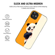 Bornstud Peek Panda Printed Case for iPhone 11
