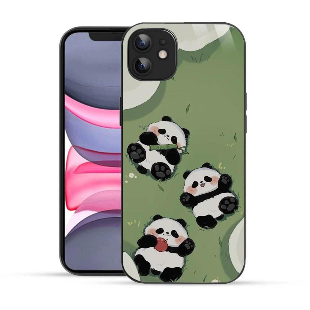 Bornstud Playful Panda Printed Case for iPhone 12