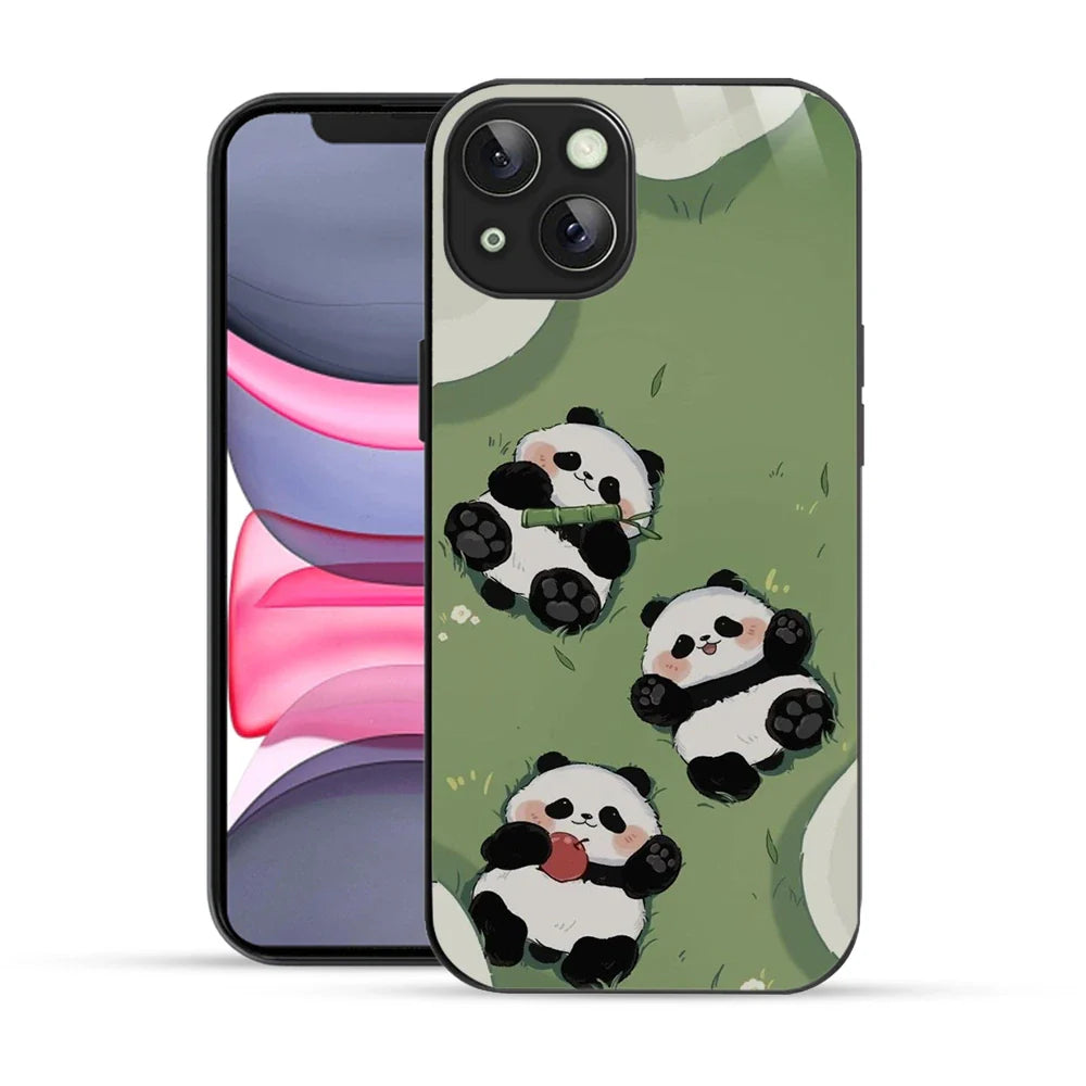 Bornstud Playful Panda Printed Case for iPhone 13