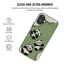 Bornstud Playful Panda Printed Case for iPhone 16
