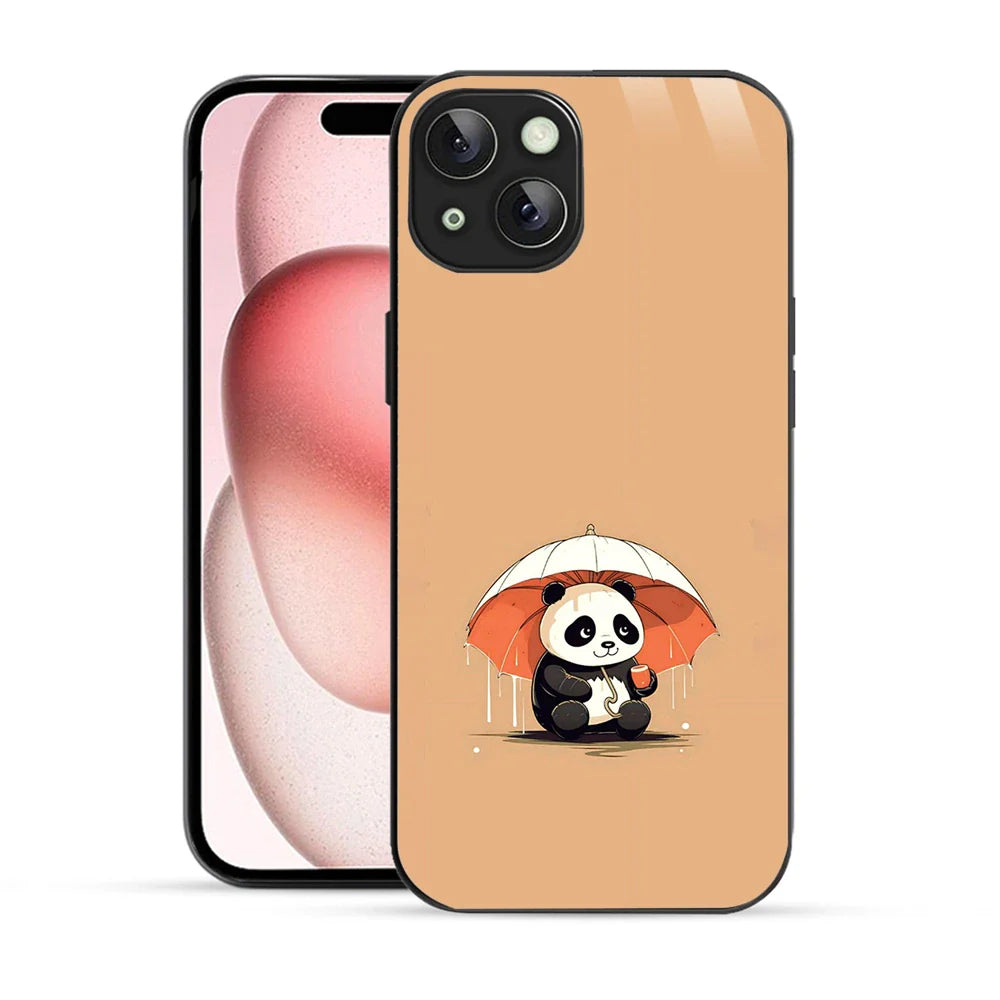 Bornstud Cozy Panda Printed Case for iPhone 15 Plus