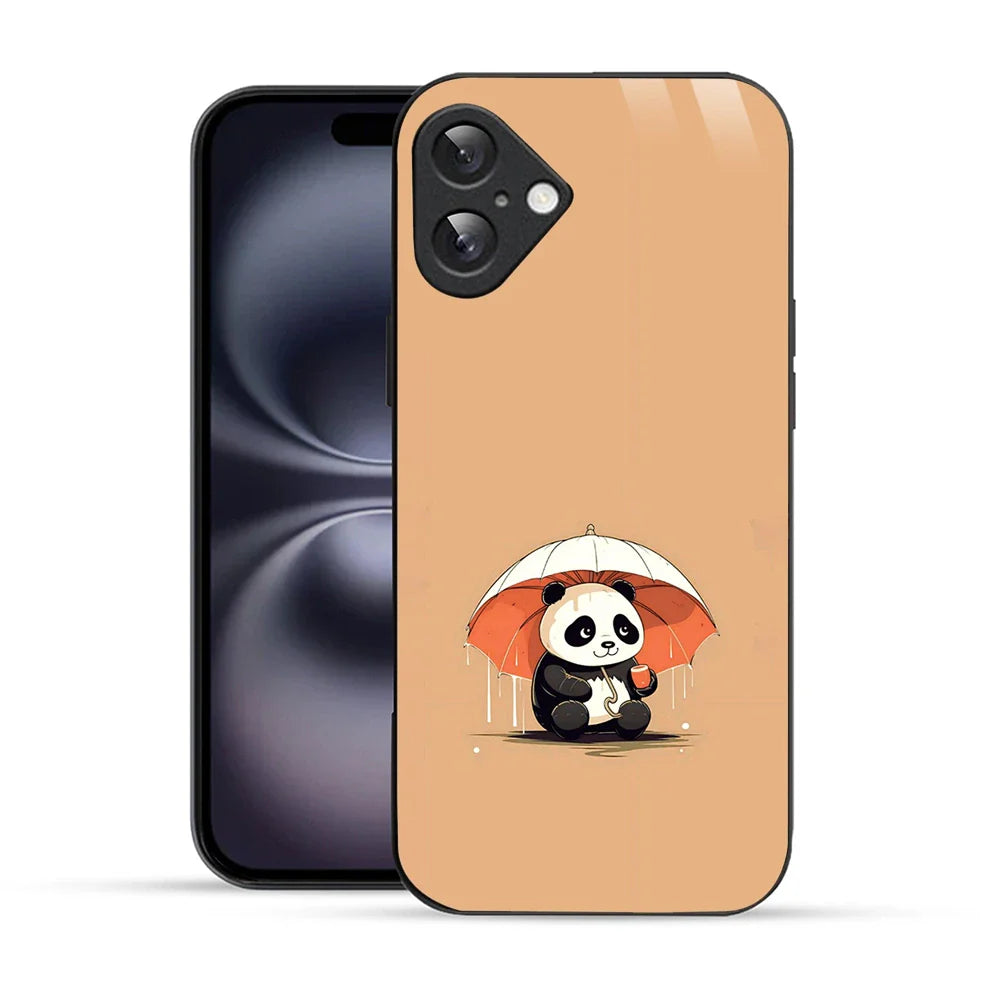 Bornstud Cozy Panda Printed Case for iPhone 16