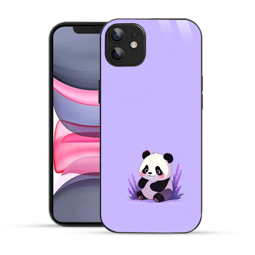 Bornstud Cute Panda Printed Case for iPhone 11